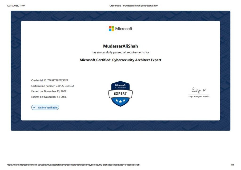 certifications sc 100 microsoft learnjpg page1